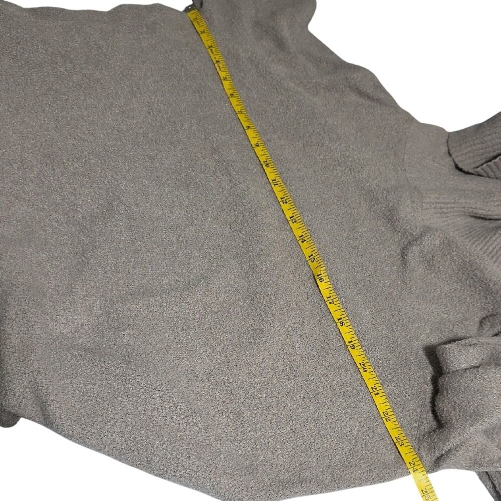 Rachel Zoe Womens Sz XL Gray Soft Cozy Neutral Ski Lodge Cowl Neck Sweater - Picture 5 of 9